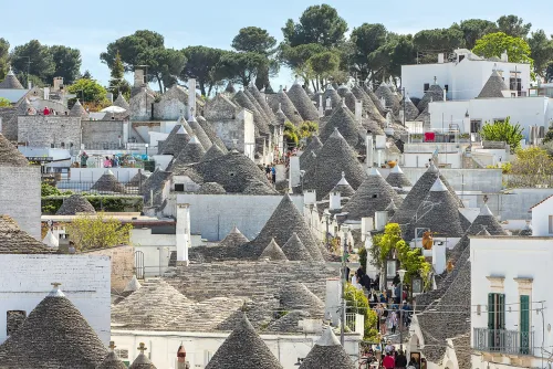 Belvedere Santa Lucia in Alberobello, Station 5 auf dem selbstgeführten Stadtrundgang
