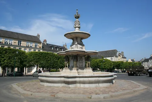 Place Saint-Patrice in Bayeux, Station 1 auf dem selbstgeführten Stadtrundgang