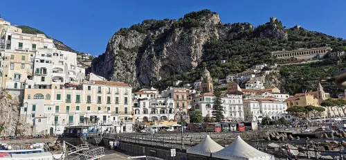 Porto di Amalfi, stop 1 on the self-guided walking tour