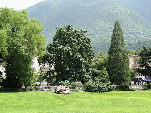 Talferpromenade in Bozen, Station 5 auf dem selbstgeführten Stadtrundgang