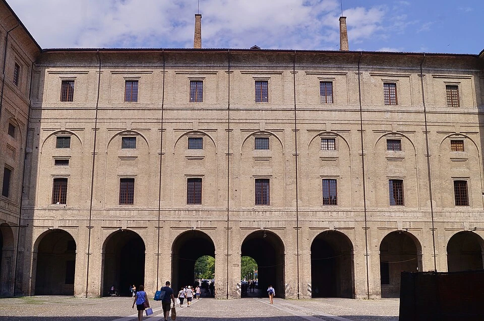 Palazzo della Pilotta in Parma, Station 8 auf dem selbstgeführten Stadtrundgang