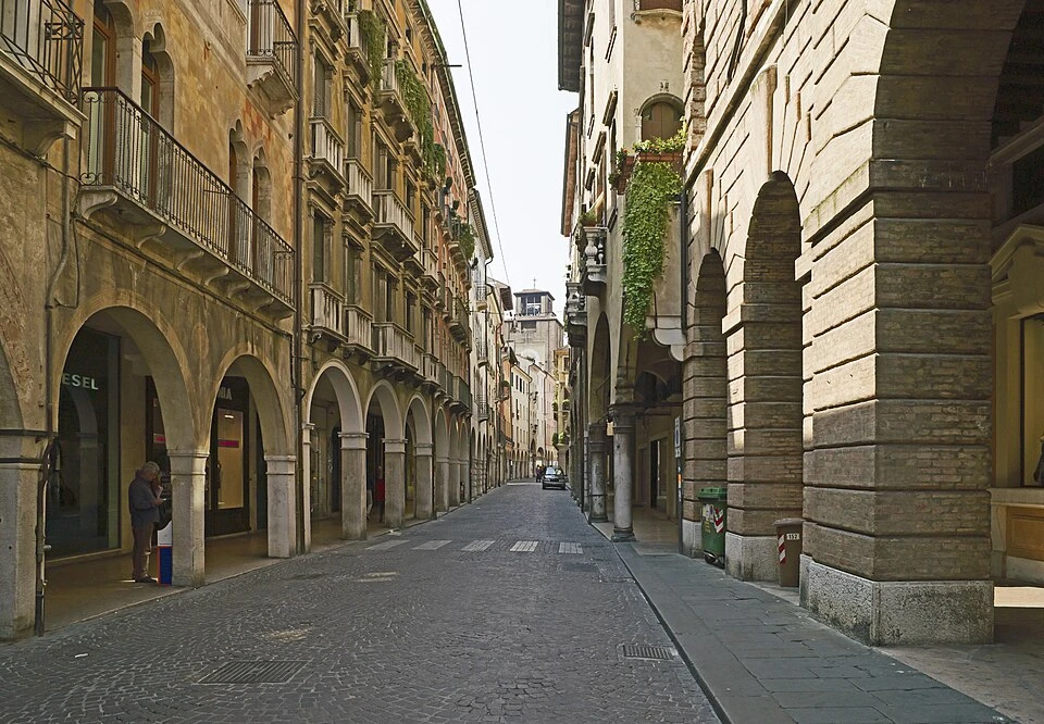 Via Calmaggiore in Treviso, Station 10 auf dem selbstgeführten Stadtrundgang