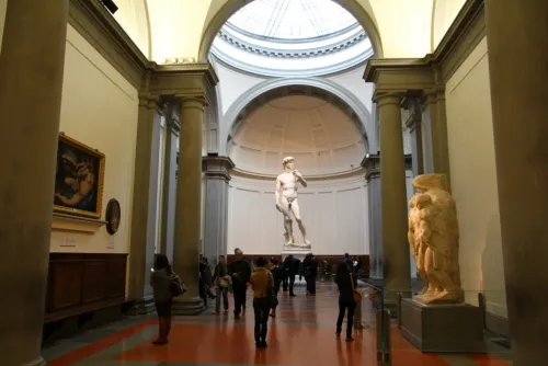 Galleria dell'Accademia in Florenz, Station 7 auf dem selbstgeführten Stadtrundgang