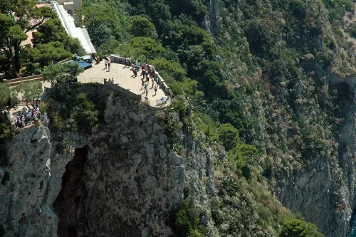 Belvedere Cannone in Capri, Station 5 auf dem selbstgeführten Stadtrundgang