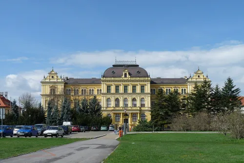 South Bohemian Museum in České Budějovice, stop 2 on the self-guided walking tour