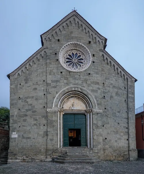Kirche San Pietro in Corniglia, Station 3 auf dem selbstgeführten Stadtrundgang