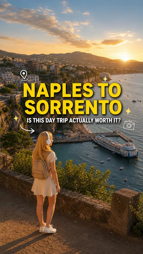 Naples to Sorrento day trip