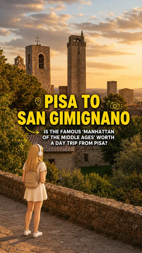 Tagesausflug von Pisa nach San Gimignano
