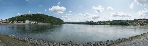 Dreiflüsseeck in Passau, Station 5 auf dem selbstgeführten Stadtrundgang
