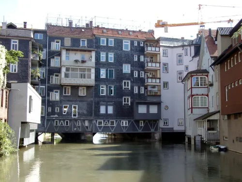 Klein Venedig in Esslingen am Neckar, Station 8 auf dem selbstgeführten Stadtrundgang