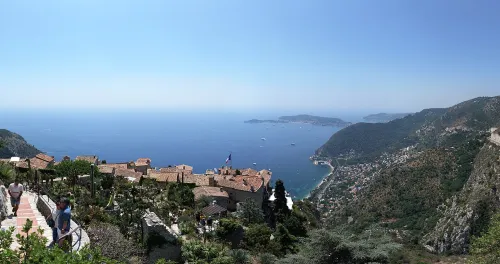 Point de Vue d'Èze, stop 2 on the self-guided walking tour