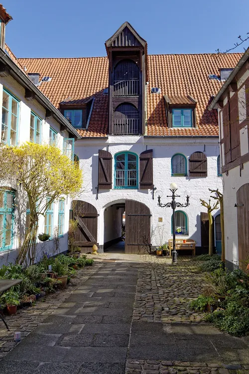 Historische Kaufmannshöfe in Flensburg, Station 2 auf dem selbstgeführten Stadtrundgang
