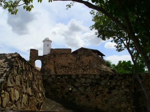 Fortín El Zamuro in Ciudad Bolívar, Station 3 auf dem selbstgeführten Stadtrundgang