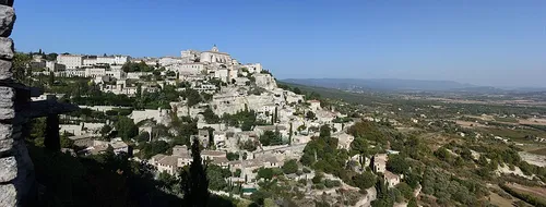 Gordes Panoramic Viewpoint, stop 1 on the self-guided walking tour