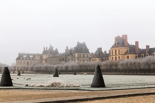 Grand Parterre in Fontainebleau, stop 6 on the self-guided walking tour
