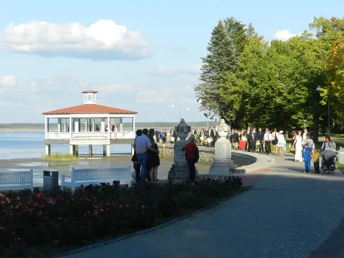 Promenaadi tänav in Haapsalu, Station 4 auf dem selbstgeführten Stadtrundgang