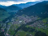 Blick auf Adelboden