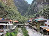 Blick auf Aguas Calientes