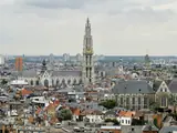 Blick auf Antwerpen