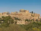 Blick auf Athen
