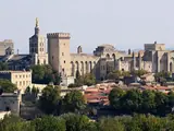 Blick auf Avignon