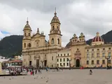 Blick auf Bogotá