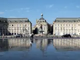 Blick auf Bordeaux