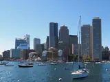 Blick auf Boston