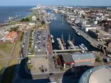 Blick auf Bremerhaven