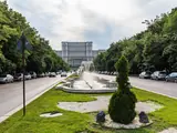 Blick auf Bukarest