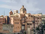Blick auf Cagliari