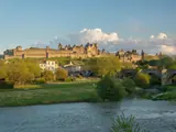Blick auf Carcassonne