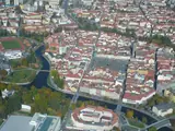 Blick auf Budweis