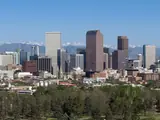 Blick auf Denver
