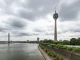 Blick auf Düsseldorf