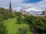 Blick auf Edinburgh