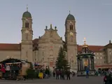 Blick auf Einsiedeln