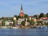 Blick auf Flensburg
