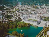 Blick auf Fontainebleau
