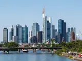Blick auf Frankfurt