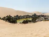 Blick auf Huacachina