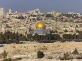 Blick auf Jerusalem