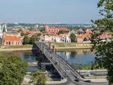 Blick auf Kaunas