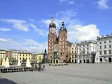 Blick auf Krakau
