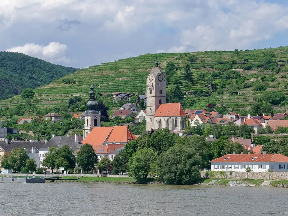 Blick auf Krems an der Donau