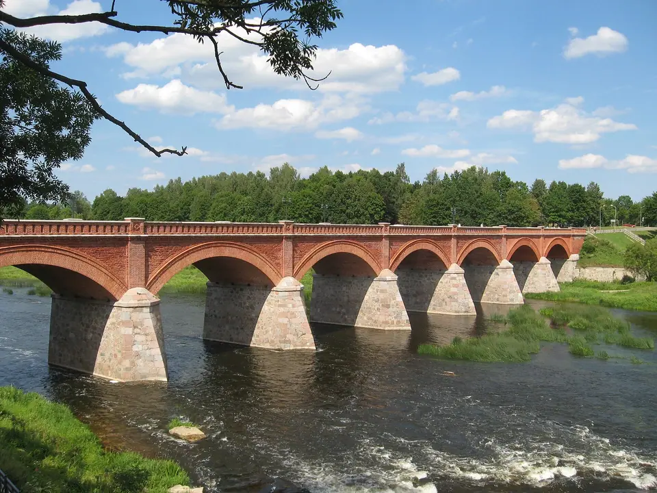 Blick auf Kuldīga