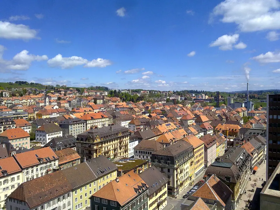 View of La Chaux-de-Fonds