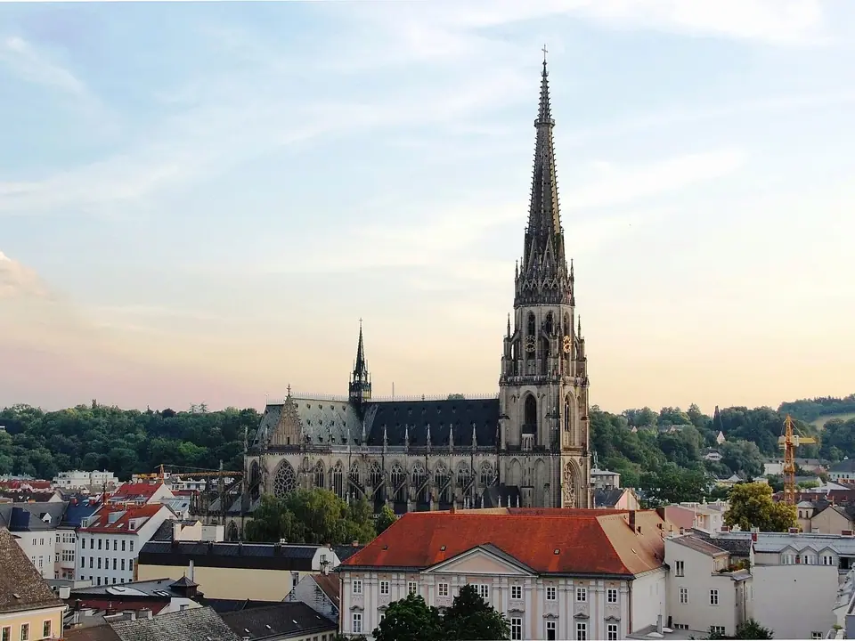 Blick auf Linz