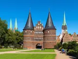 Blick auf Lübeck