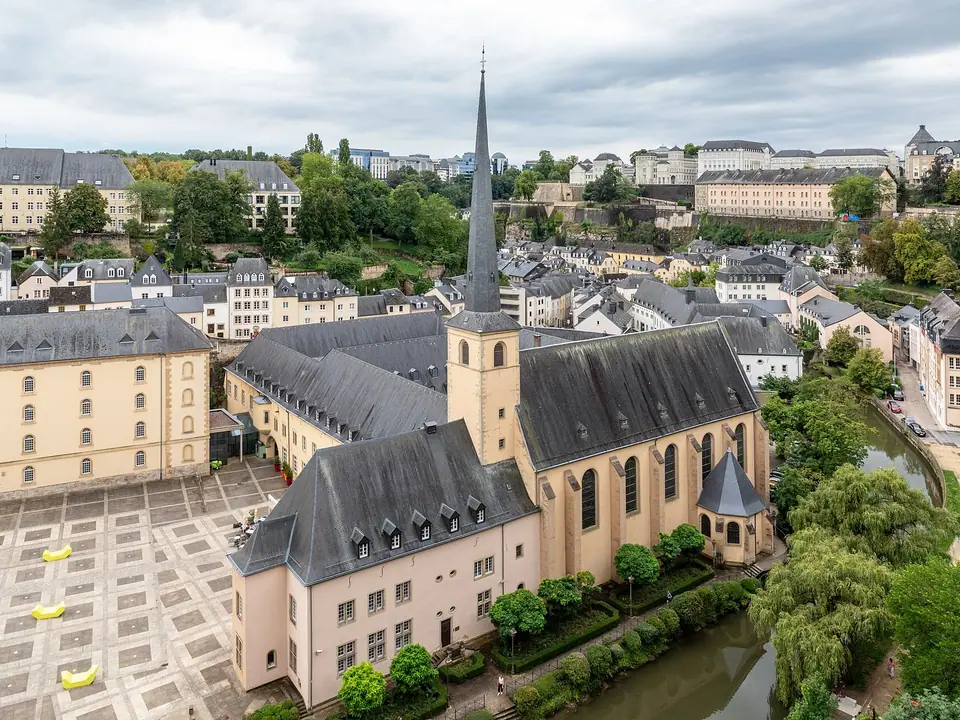 Blick auf Luxemburg (Stadt)